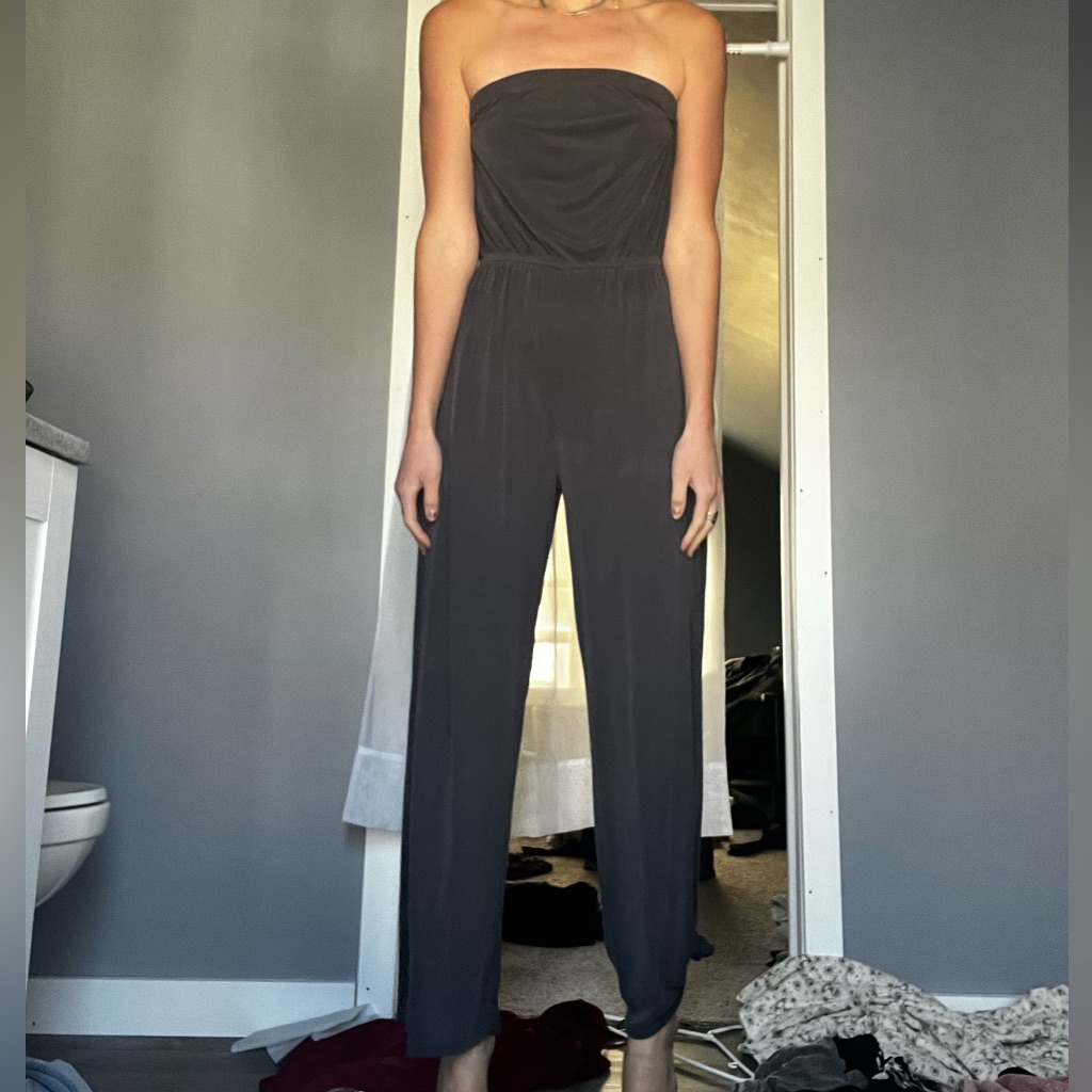 Strappless Romper